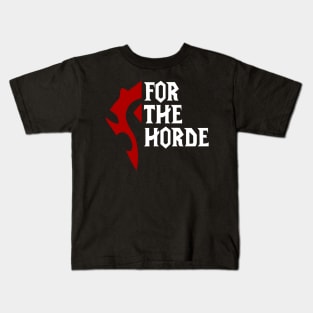 For The Horde! (colour) Kids T-Shirt